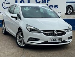 White Used 2017 Vauxhall Astra SRi Hatchback | £8,295 (A bit pricey)