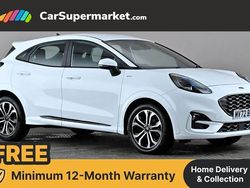 White Used 2022 Ford Puma ST-Line Hatchback | £13,797 (Fair price)