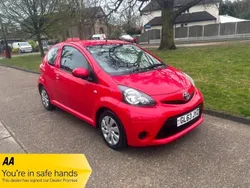 Red Used 2014 Toyota Aygo Hatchback | £3,795 (Good price)