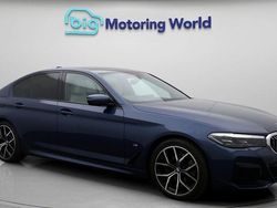 Blue Used 2022 BMW 520 M Sport Sedan | £25,550 (Fair price)