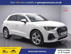 White Used 2021 Audi Q3 S-Line SUV | £23,500 (Fair price)