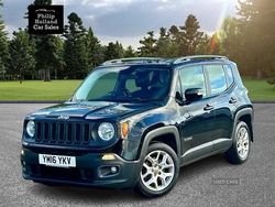 Black Used 2016 Jeep Renegade Longitude SUV | £7,995 (Fair price)