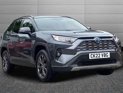 Grey Used 2022 Toyota RAV4 Hybrid Design SUV | £23,300 (Fair price)