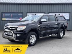 Black Used 2013 Ford Ranger Limited Pickup | £9,950 (Fair price)
