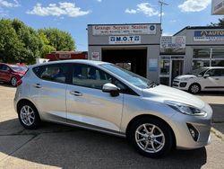 Silver Used 2019 Ford Fiesta Zetec Hatchback | £10,990 (Fair price)