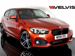 Orange Used 2018 BMW 118 M Sport Hatchback | £14,238 (Fair price)