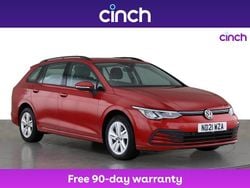 Red Used 2021 VW Golf VIII Life Estate | £12,349 (Fair price)