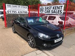 Black Used 2011 VW Golf Cabriolet GT Cabriolet | £4,000 (Fair price)