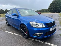 Blue Used 2012 Skoda Octavia vRS Hatchback | £4,795 (Fair price)
