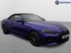 Blue Used 2021 BMW 420 M Sport Cabriolet | £24,399 (Fair price)