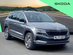 Grey Used 2022 Skoda Karoq SportLine SUV | £23,390 (Good price)