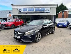 Black Used 2017 Mercedes A200 AMG line Hatchback | £11,495 (Fair price)