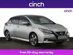 Silver Used 2021 Nissan Leaf N-Connecta Hatchback | £9,149 (Fair price)