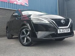 Black Used 2023 Nissan Qashqai N-Connecta SUV | £17,998 (Fair price)