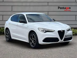 White Used 2022 Alfa Romeo Stelvio Veloce SUV | £27,495 (Fair price)