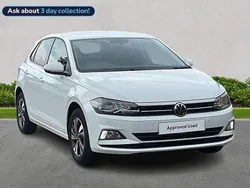 White Used 2021 VW Polo Match Hatchback | £14,699 (Fair price)