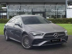 Grey Used 2024 Mercedes CLA250e AMG Line Premium Sedan | £29,990 (Fair price)