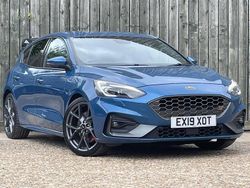 Blue Used 2019 Ford Focus ST Hatchback | £18,690 (Fair price)