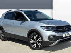 Silver Used 2023 VW T-Cross Black Edition SUV | £19,017 (Good price)