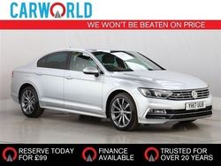 Silver Used 2017 VW Passat R-line Sedan | £11,990 (Fair price)