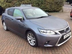Grey Used 2015 Lexus CT200h Hatchback | £15,500 (Expensive)