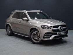 Silver Used 2021 Mercedes GLE350 AMG line SUV | £34,998 (Good price)