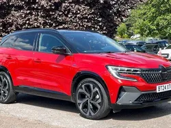Twotone metallic flame red with diamond black r Used 2024 Renault Austral Techno Esprit Alpine SUV | £24,964 (Fair price)