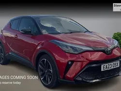 Red/black Used 2023 Toyota C-HR Sport SUV | £23,303 (Expensive)