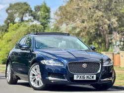 Blue Used 2016 Jaguar XF Portfolio Sedan | £12,995 (A bit pricey)