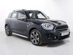 Blue and black Used 2021 Mini Cooper S Countryman Exclusive SUV | £22,000 (Fair price)