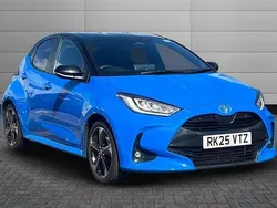 Blue Used 2025 Toyota Yaris Hybrid Edition Hatchback | £23,401 (Expensive)