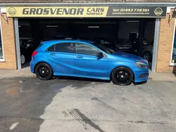 Blue Used 2014 Mercedes A180 AMG Hatchback | £6,995 (Fair price)