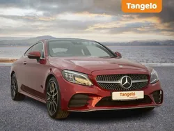 Red Used 2019 Mercedes C300 AMG Line Premium Plus Coupe | £19,995 (Fair price)