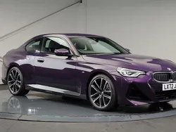 Purple Used 2022 BMW 220 M Sport Coupe | £29,500 (Fair price)