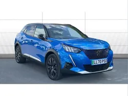 Blue Used 2020 Peugeot e-2008 GTi SUV | £12,441 (Fair price)