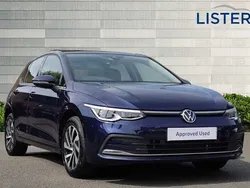 Atlantic blue Used 2021 VW Golf VIII Style Hatchback | £19,490 (A bit pricey)