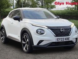 White Used 2022 Nissan Juke Tekna SUV | £16,335 (Fair price)