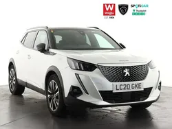 White Used 2020 Peugeot e-2008 GT-line SUV | £12,499 (Fair price)