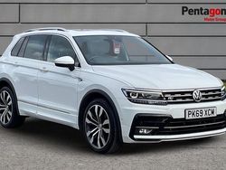White Used 2019 VW Tiguan R-line SUV | £20,995 (Fair price)