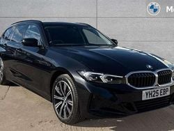 Black Used 2025 BMW 320 Sport Line Estate | £31,494 (Fair price)