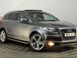 Grey Used 2013 Audi Q7 S-line plus SUV | £9,495 (Fair price)
