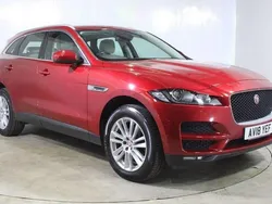 Red Used 2018 Jaguar F-Pace Portfolio SUV | £13,500 (Good price)