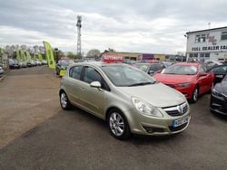 Gold Used 2007 Vauxhall Corsa Design Edition Hatchback | £3,995 (Fair price)