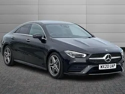 Cosmos black Used 2020 Mercedes CLA180 AMG Line Premium Plus Sedan | £26,295 (Fair price)