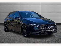 Cosmos black Used 2023 Mercedes A200 AMG Line Premium Plus Hatchback | £26,950 (Expensive)