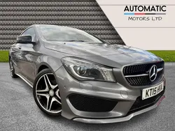 Grey Used 2015 Mercedes CLA220 AMG Sedan | £8,990 (Fair price)