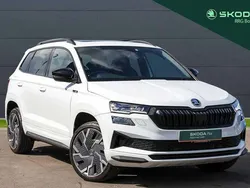 White Used 2023 Skoda Karoq SportLine SUV | £24,495 (Good price)