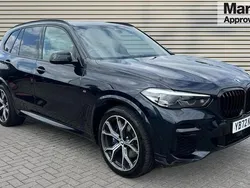 Black Used 2022 BMW X5 M Sport SUV | £45,991 (Fair price)