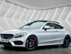 Silver Used 2016 Mercedes C250 AMG line Coupe | £15,800 (Fair price)