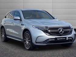 Silver Used 2020 Mercedes EQC400 AMG line SUV | £27,790 (Fair price)